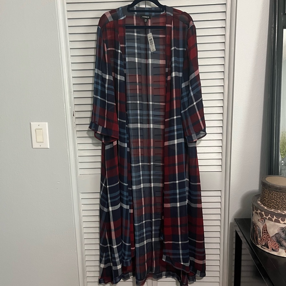 Torrid sheer duster